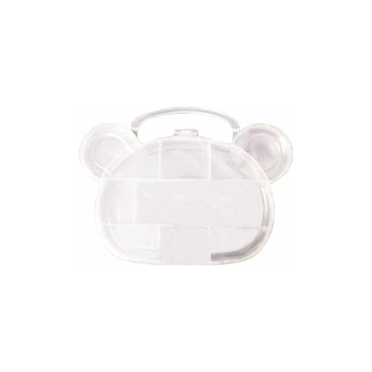 BEAR HEAD SHAPE PLASTIC ORGANIZER BOX 11 SLOT