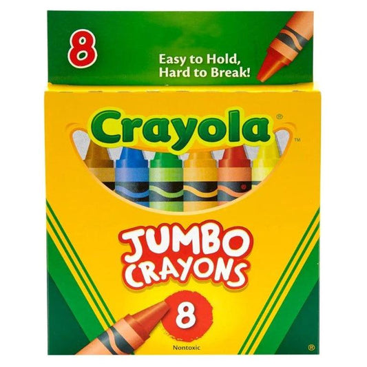 CRAYOLA JUMBO CRAYONS PQ.8