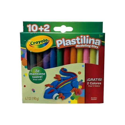 PLASTILINA 12 COLORS