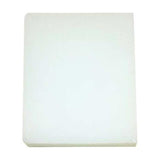 COVER PLASTIC LEATHER GRAIN CLEAR 19M 50 PC