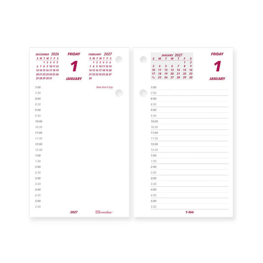 Daily Calendar Pad, Refill for C2S