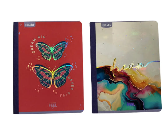 Libreta Cosida Feel Surtido | 100 Hojas