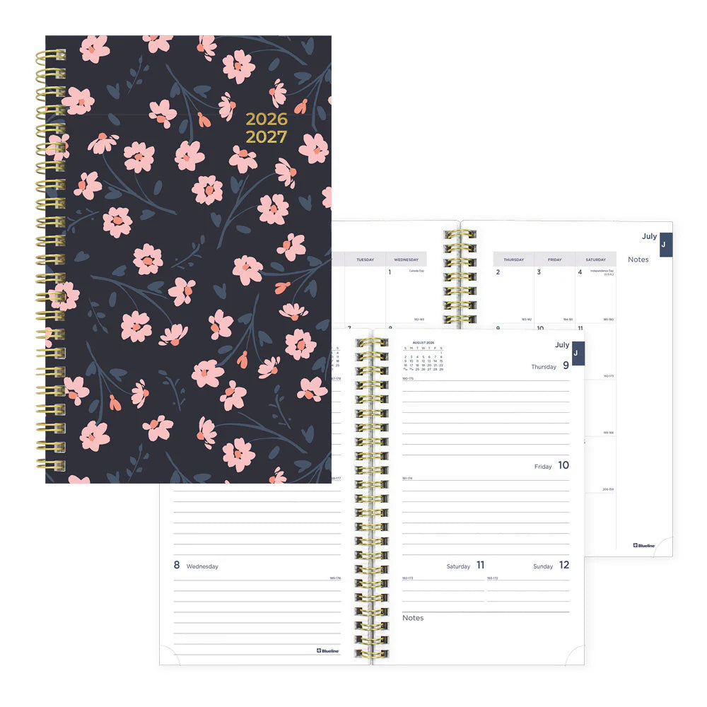 Academic Weekly Planner Blossom Pink
