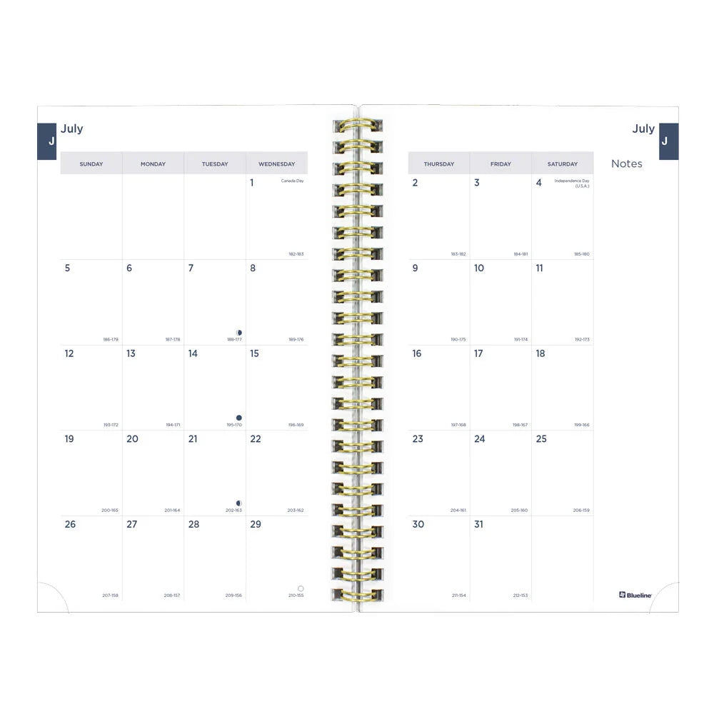 Academic Weekly Planner, Blossom, 2026 - 2027