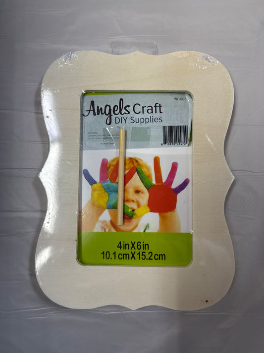 WOOD FRAME - ROUNDED EDGE 4 X 6