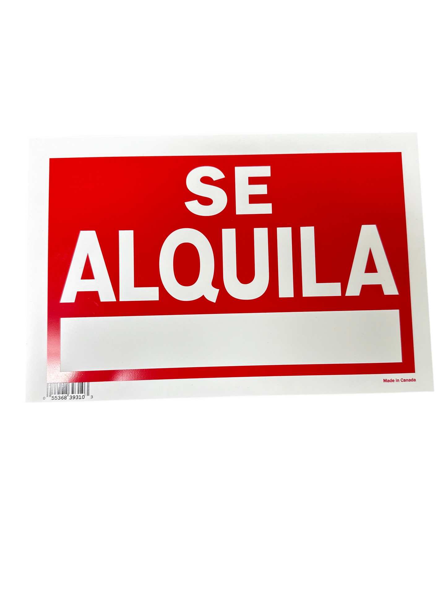 CA ROTULO 8X12 "SE ALQUILA"