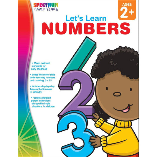 LET’S LEARN NUMBERS WORKBOOK TODDLER-PK