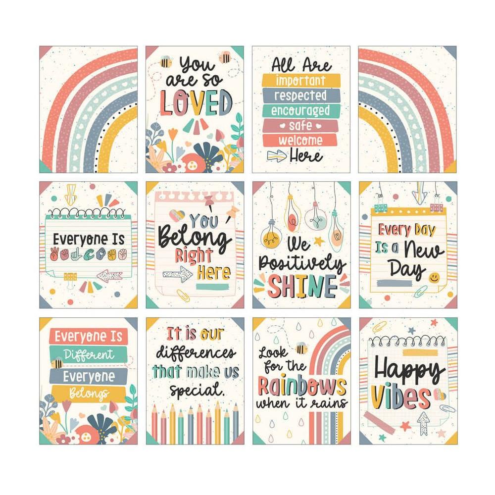 Mini Posters: We Belong Poster Set 12pcs