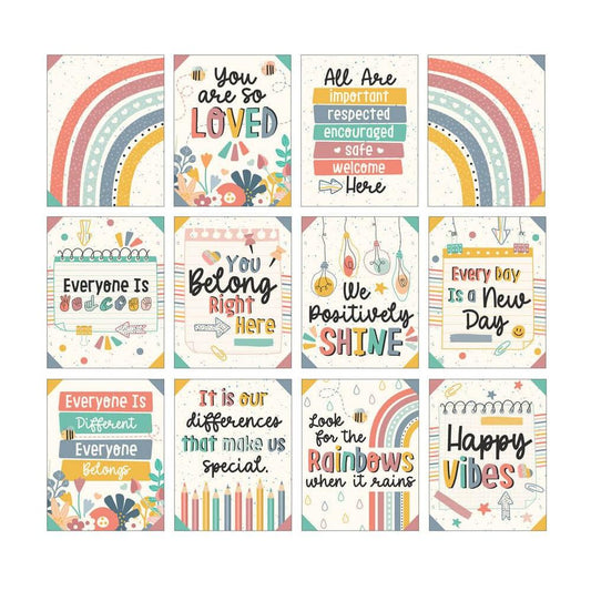 Mini Posters: We Belong Poster Set 12pcs