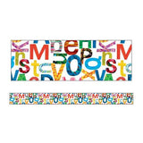 BORDER STRAIGHT WORLD OF ERIC CARLE LETTERS