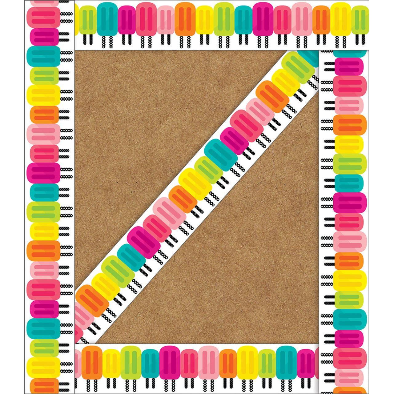 BORDER STRAIGHT TROPICAL POPS