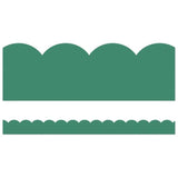 Jade Green Scalloped Bulletin Board Borders