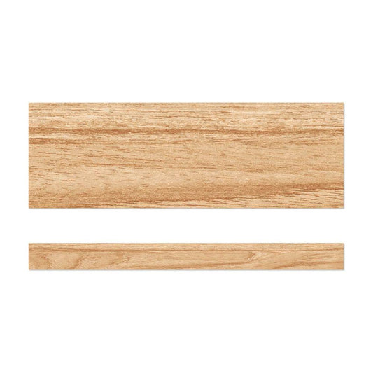 Light Wood Grain Straight Bulletin Board Borders
