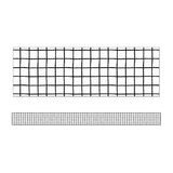 Black & White Grid Straight Borders