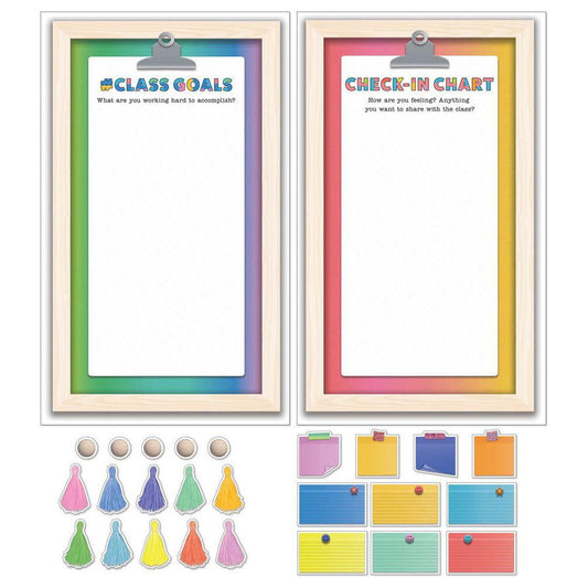 Classroom Community Charts Bulletin Board Set 106p