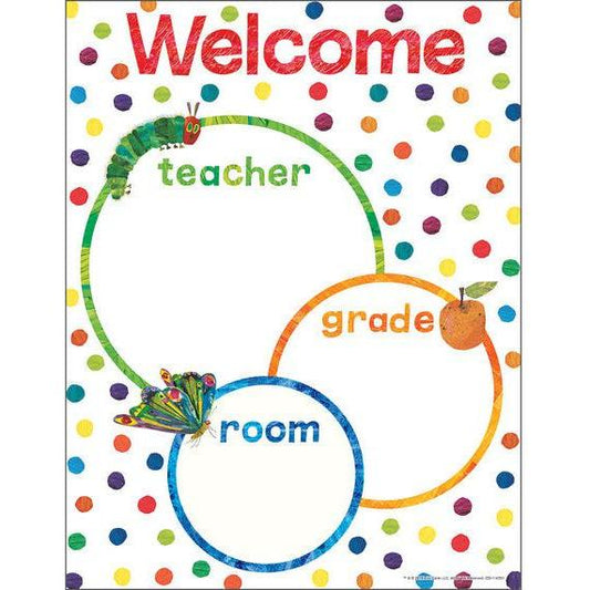 WORLD OF ERIC CARLE WELCOME CHART