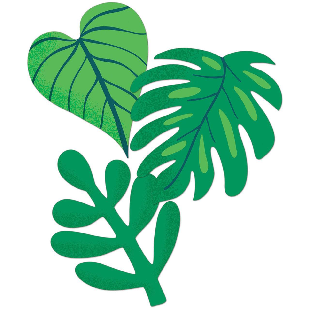 TROPICAL LEAVES CUT-OUTS