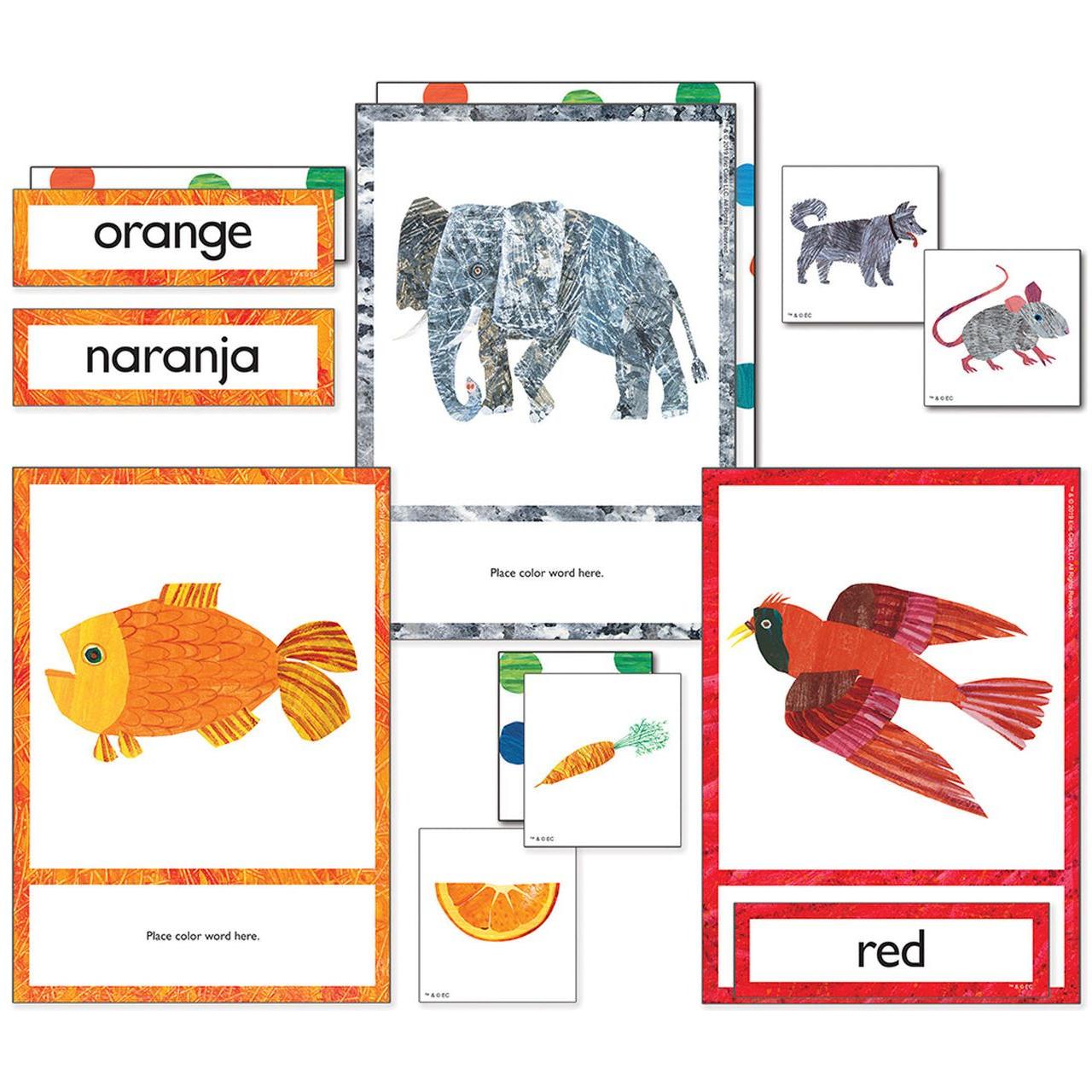 WORLD OF ERIC CARLE COLORSLEARNING CARDS