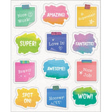 Doodle Motivational Shape Stickers