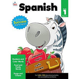 BRIGHTER CHILD SPANISH WORKBOOK GRADE 1