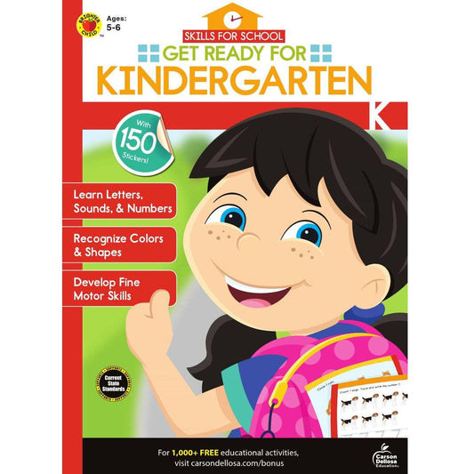 GET READY FOR KINDERGARTEN ACTIVITY BOOK KINDER