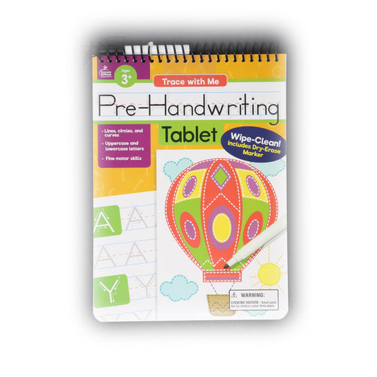 TRACE WITH ME: PRE-HANDWRITING PK- WRITE ON/WIPE