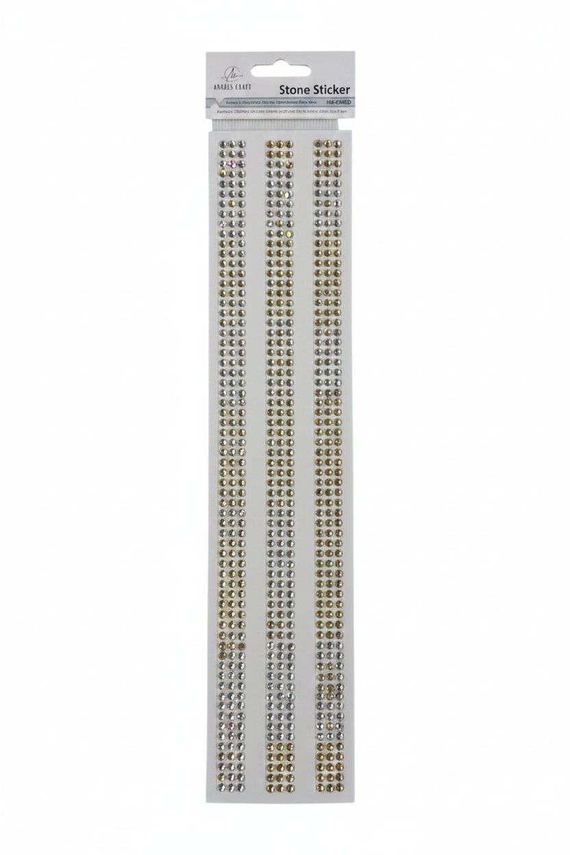 MICRO STONE STICKER GOLD 594C