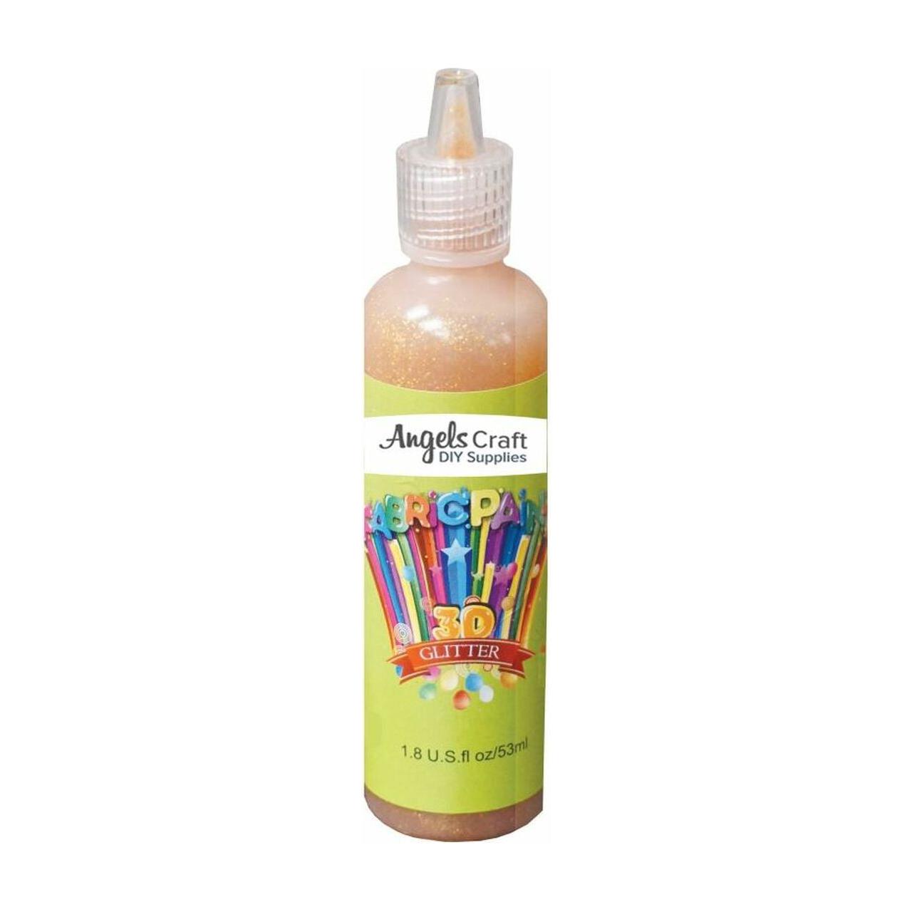 FABRIC PAINT GOLD GLITTER 1.8OZ