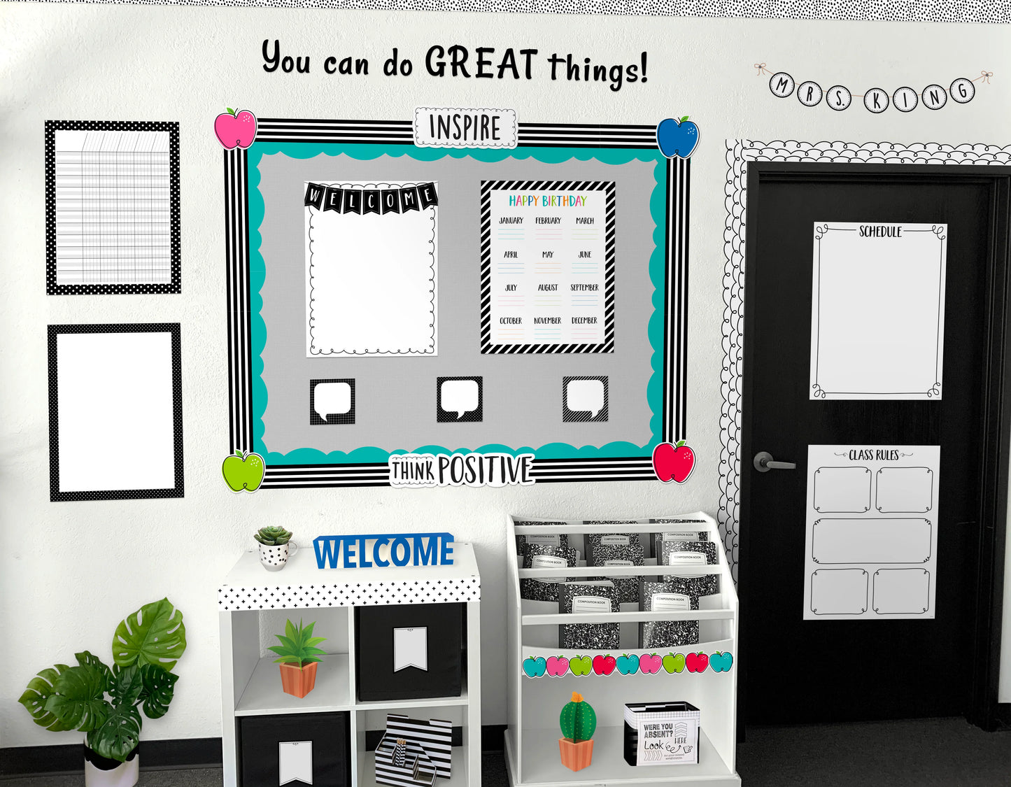 Motivational Headlines Mini Bulletin | 11pcs