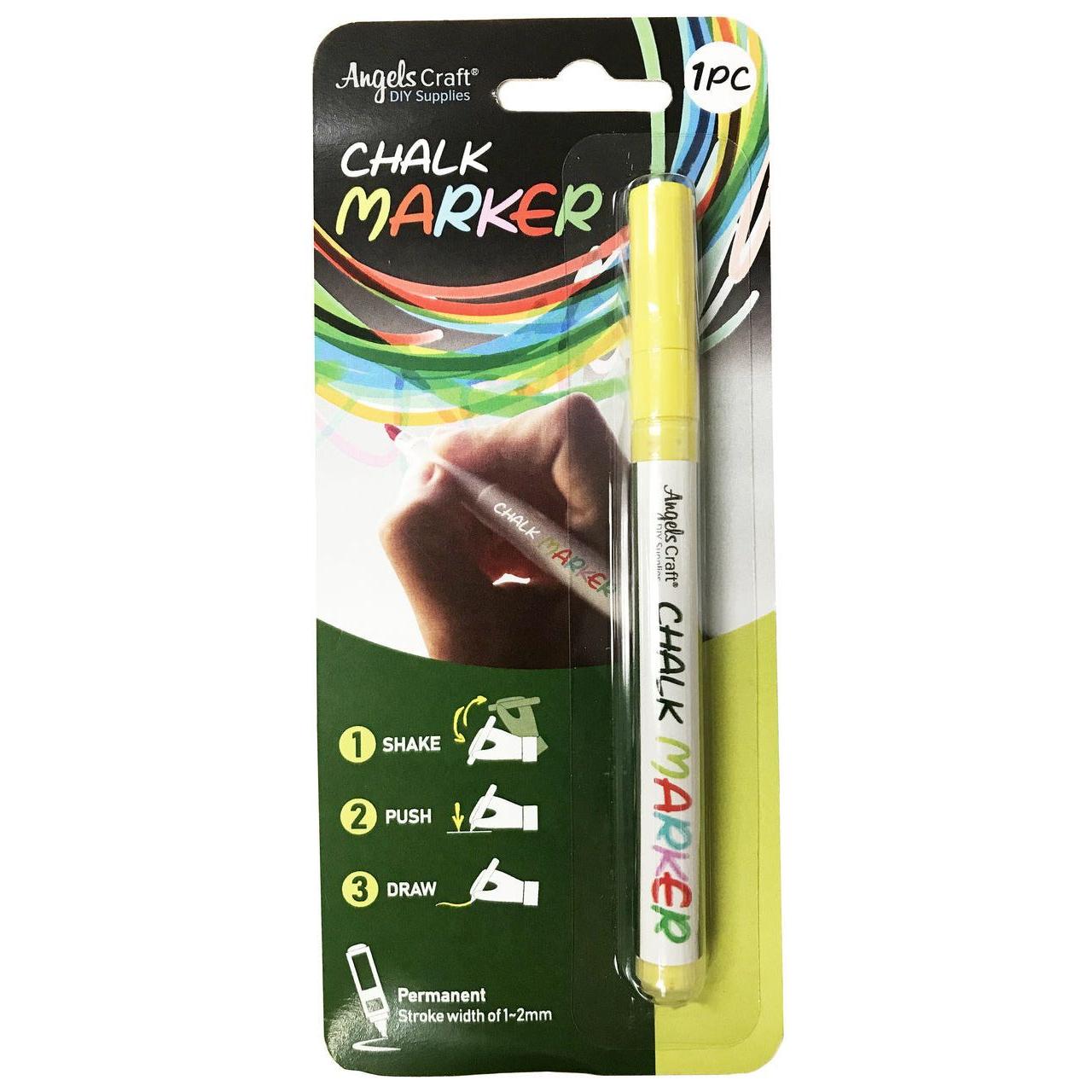 CHALK MARKER LIGHT YELLOW