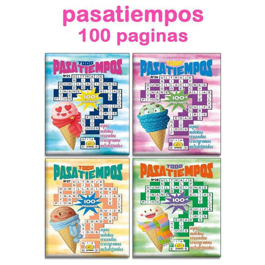 PASATIEMPOS 100 PAGINAS