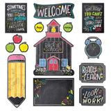 Chalk It Up! School Time Fun Bulletin Board 40pcs