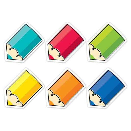 Core Decor Colorful Doodle Pencils Cut-Outs 3''