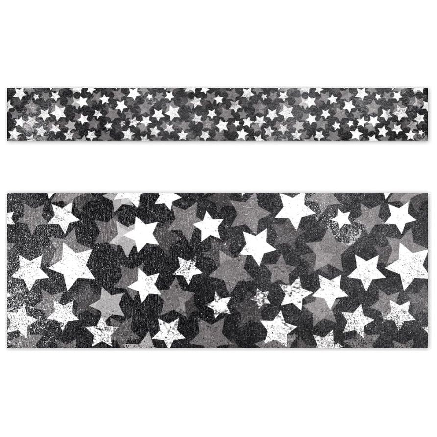 Chalk It Up! Chalk Stars Border 48 Feet