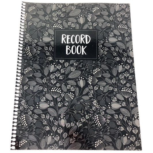 BLACK FOLIAGE RECORD BOOK