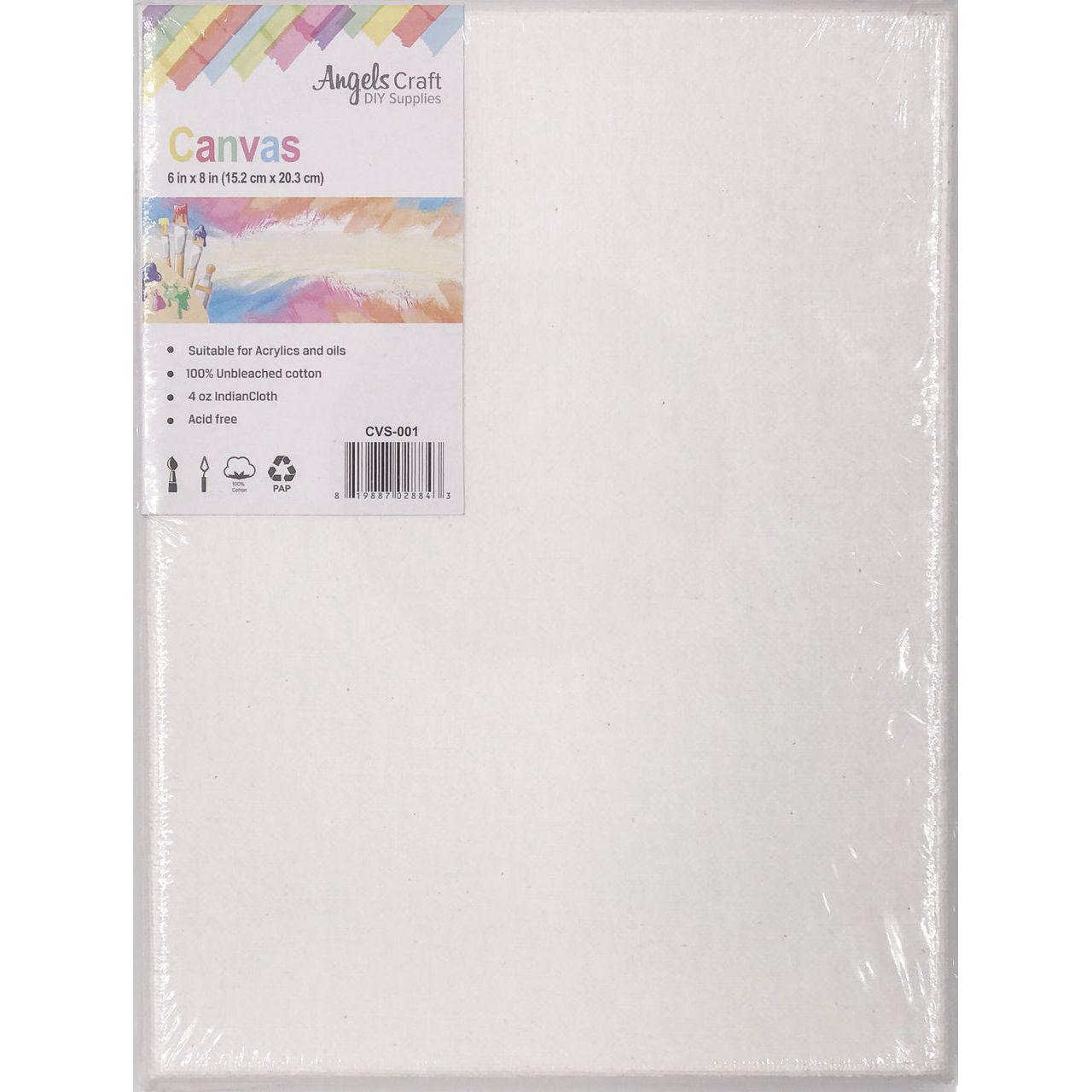 WRAPPED CANVAS, 6" X 8", 1 CT