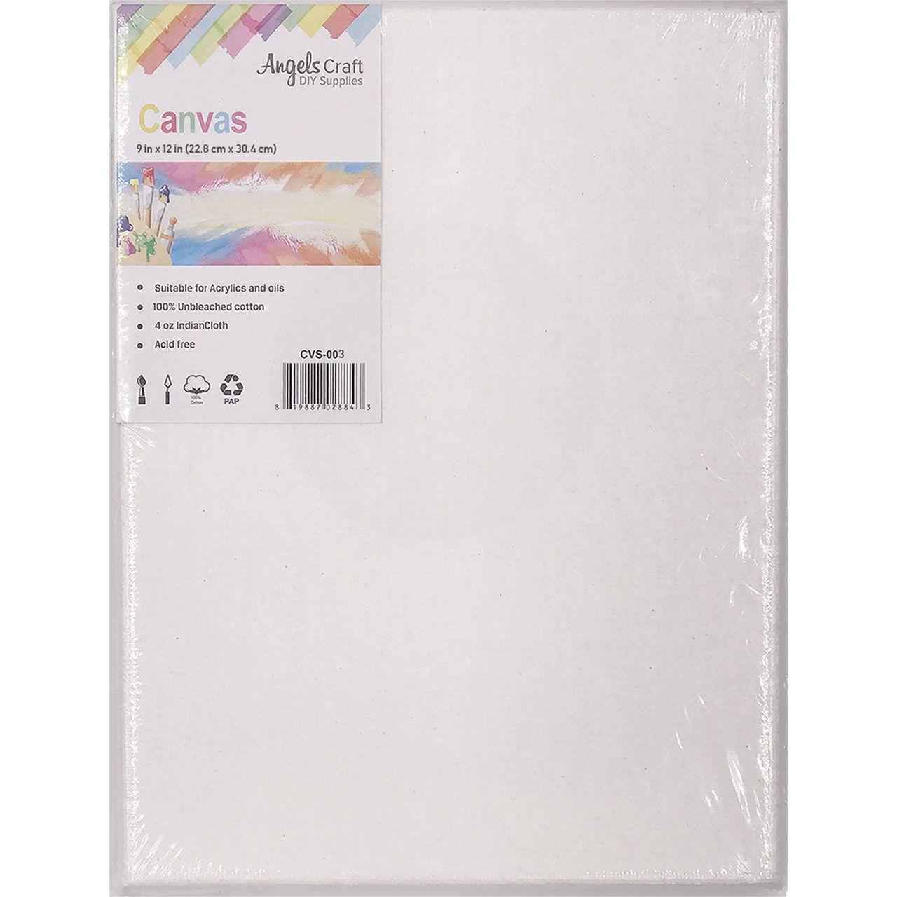 WRAPPED CANVAS, 9" X 12", 1 CT