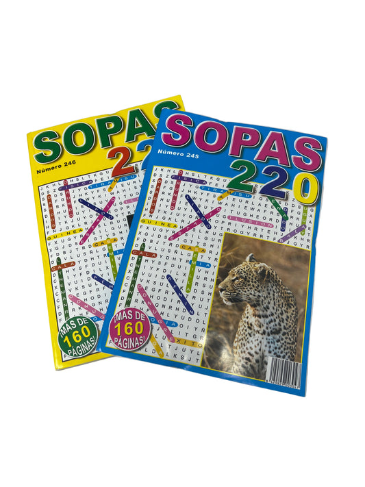 LIBRO SUPER SOPAS +220