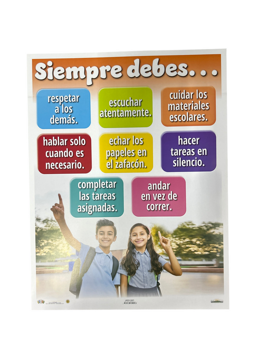 CARTEL SIEMPRE DEBES