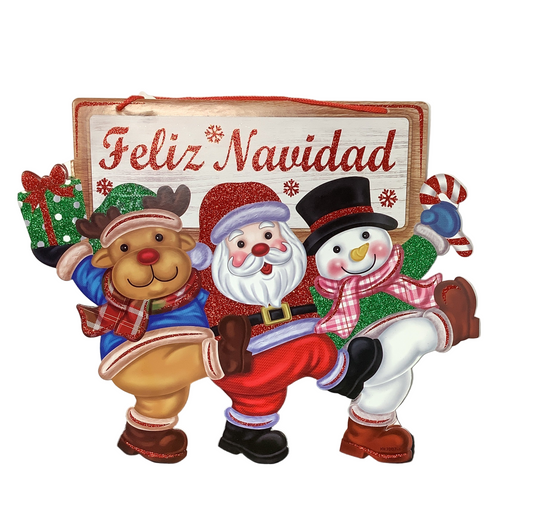 FOAM PLAQUE(SPANISH) 13x17IN