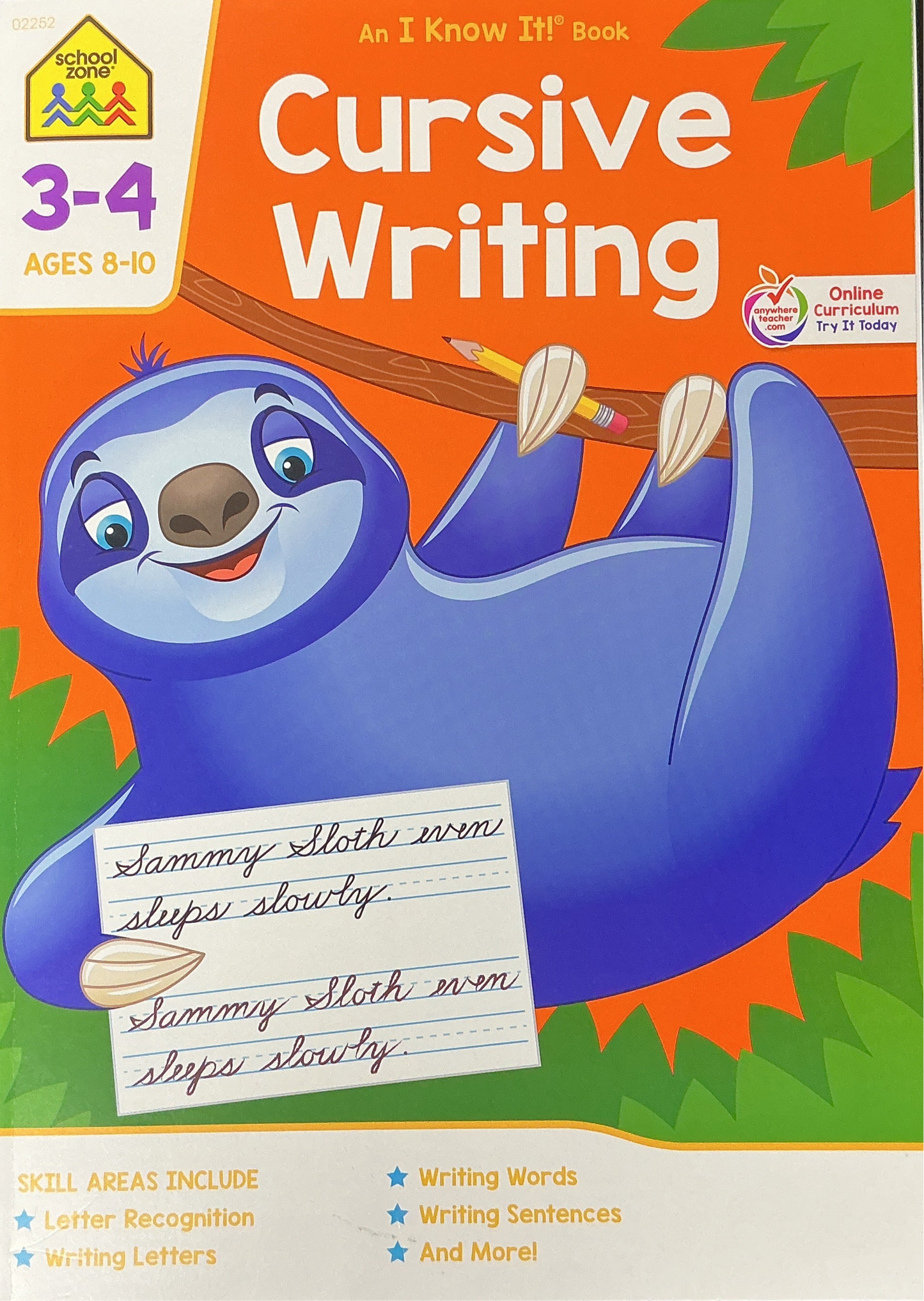 CURSIVE WRITING BOOK GRADES 3-4 DELUXE