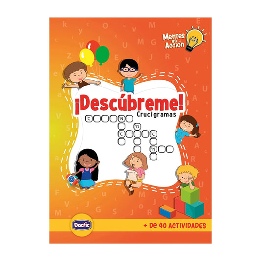 Libro de Aprendizaje Descubreme Crucigrama 50 paginas