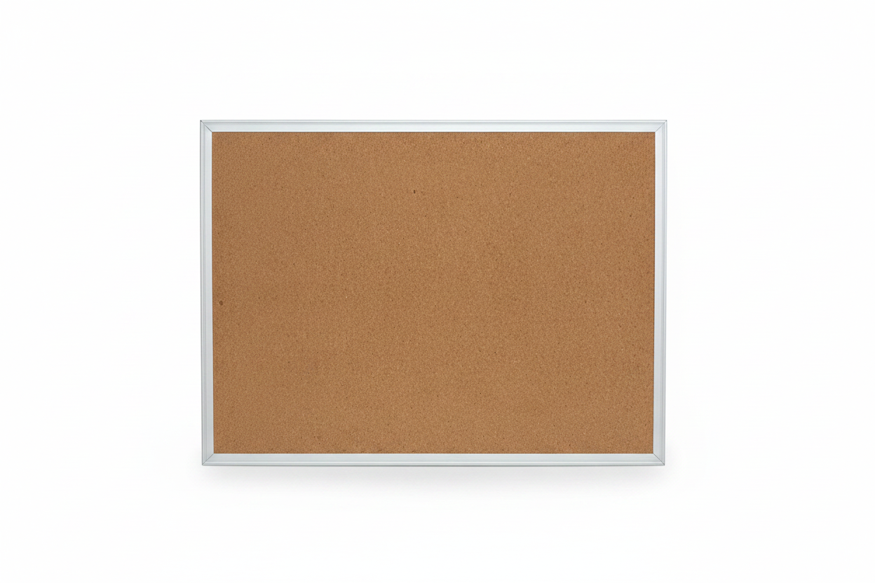 QK CORKBOARD ALUM FRAME 18" x 24"