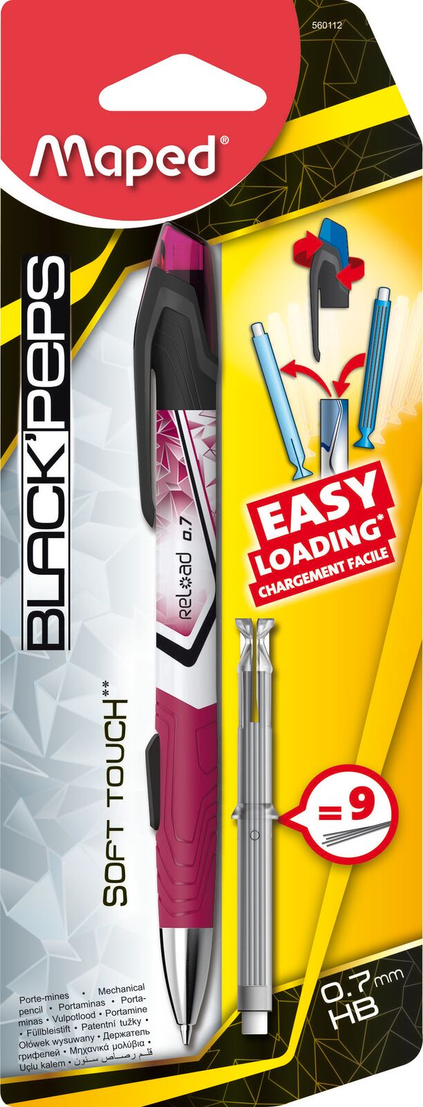Reload Mechanic Pencil 0.7mm + Leads