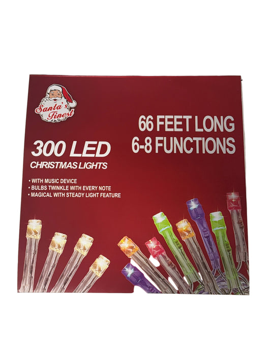 CHRISTMAS LIGHTS 300LED MULTICOLOR