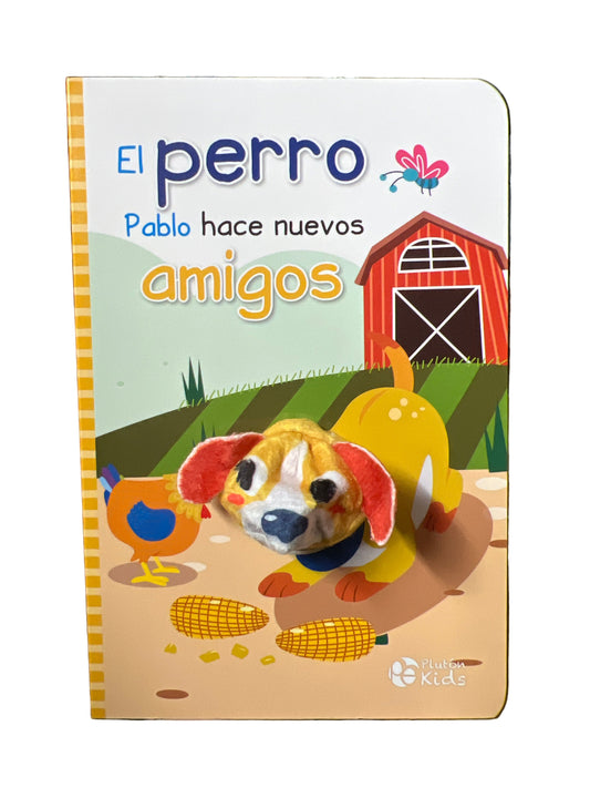 El perro Pablito hace nuevos amigos.