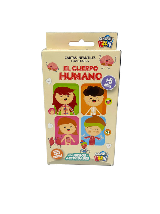 FLASH CARDS | CUERPO HUMANO