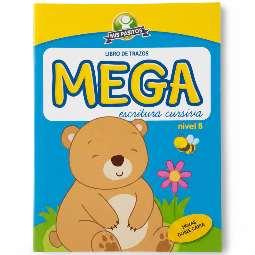 Libro Mega Escritura Cursiva B