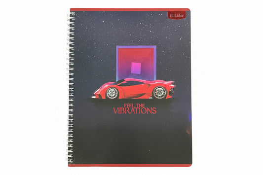 Libreta Argolla Rush 160 PG