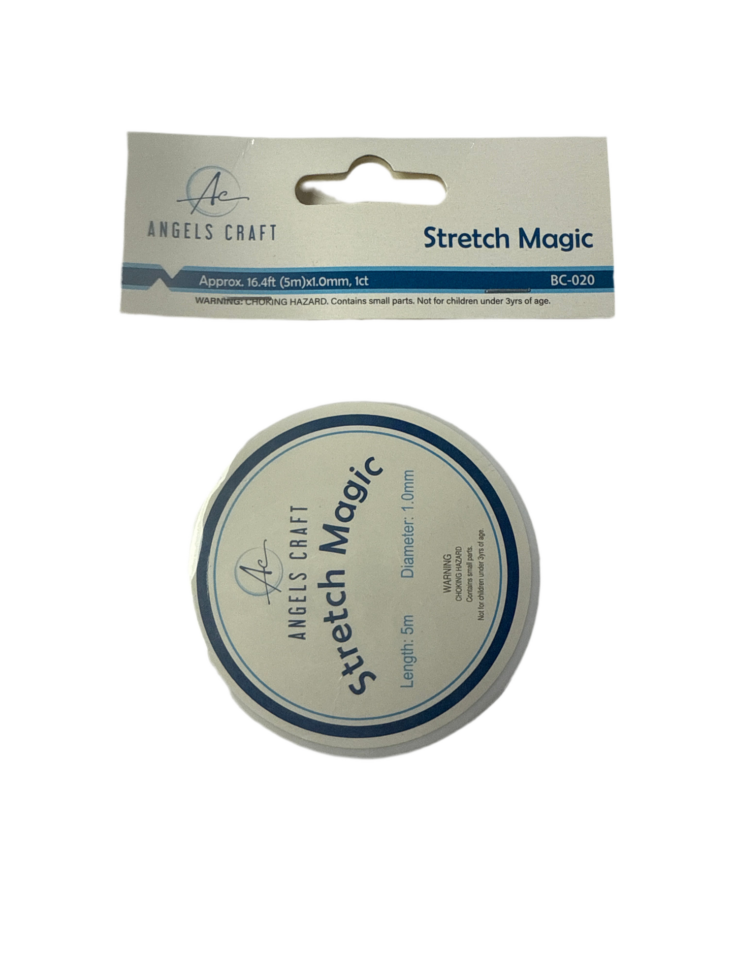 STRETCHY BEADING WIRE 1 MM 5YD